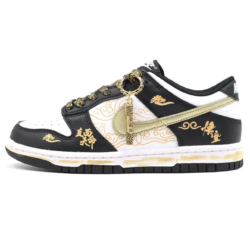 

【Настроить】Nike Dunk Обувь для скейтборда Унисекс Низкие белые кроссовки DD1391-100