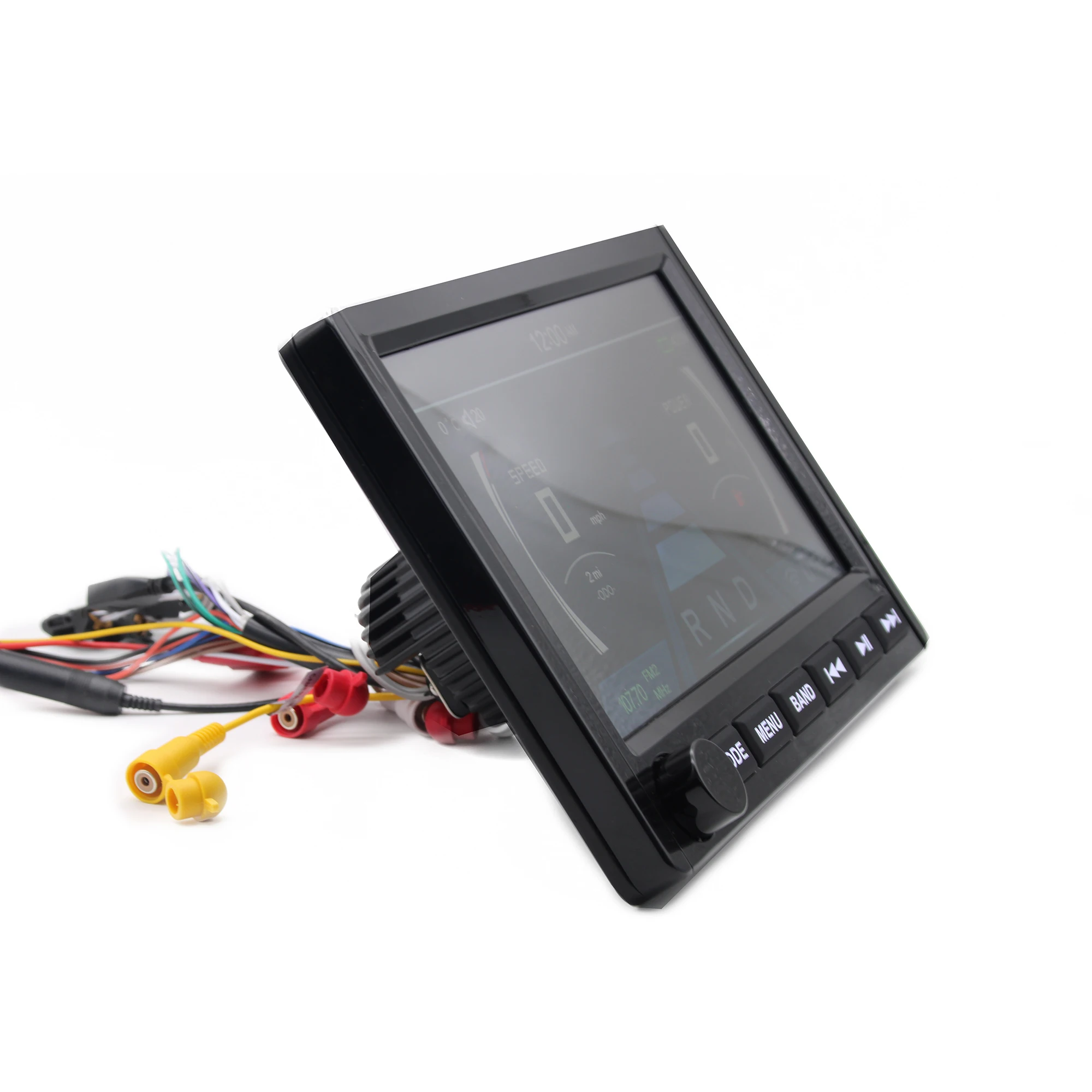 Alto-falantes de 8 polegadas + subwoofer reprodutor MP5 com tela sensível ao toque de 10 polegadas