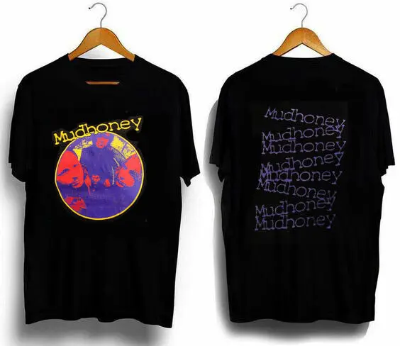 2 sided Mudhoney t-shirt early 1990s, remake shirt, rock band shirt TE3486