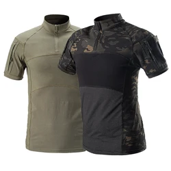 Plus Size Men Outdoor Tactical G4 Combat Frog Suit High Quality Combat Tactical Hunting T-Shirt Clothes