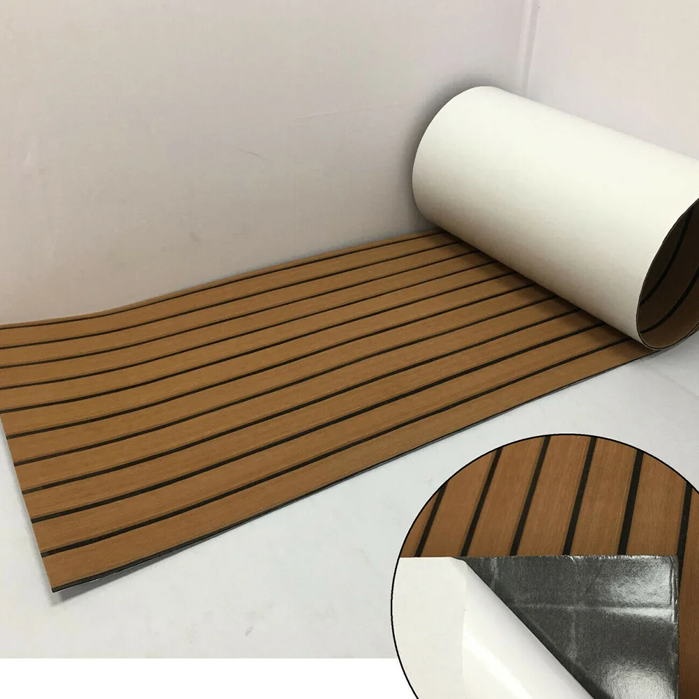 1PC EVA เรือเบาะกันลื่นเรือสังเคราะห์ชั้นความปลอดภัย Yacht Deck Cushion Decor ปฏิบัติเรือ GROUND เบาะสําหรับเรือ