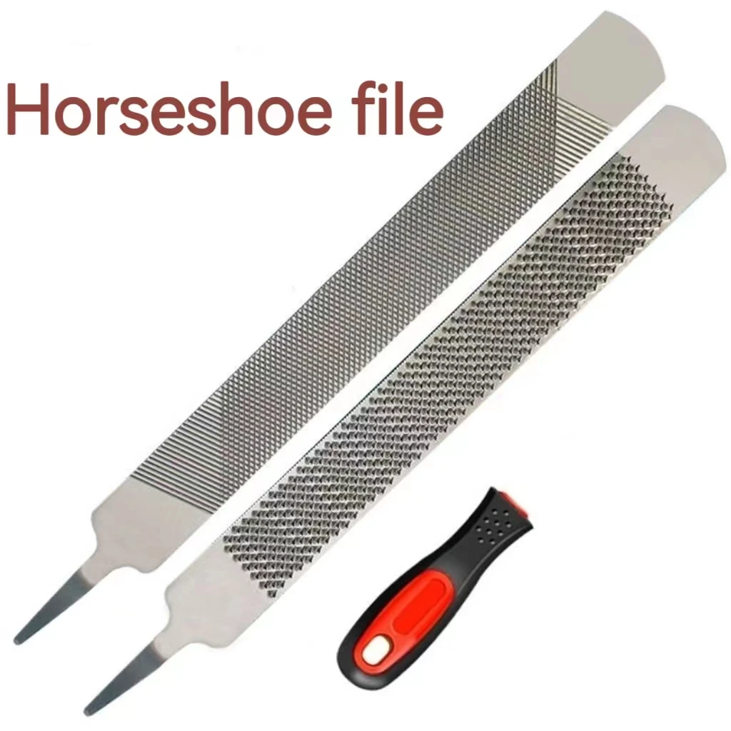 Hoof Rasp 14 بوصة Farrier أدوات إصلاح حدوة الحصان أدوات الفضة رصاصة