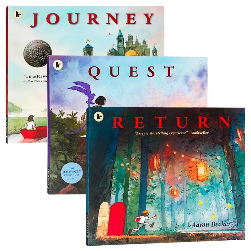 

Journey Quest Return, Children's books aged 2 3 4 5 6 English book, Picture Books Stories HJ-012