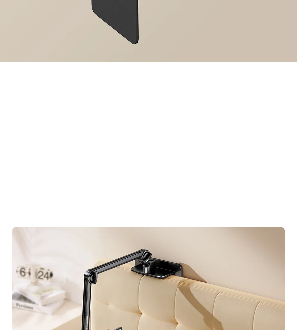 Tablet-Halterung, Lazy Bedside Handyhalterung, Klemmhalterung, geeignet für iPad, multifunktionaler Universalständer – Detail 8