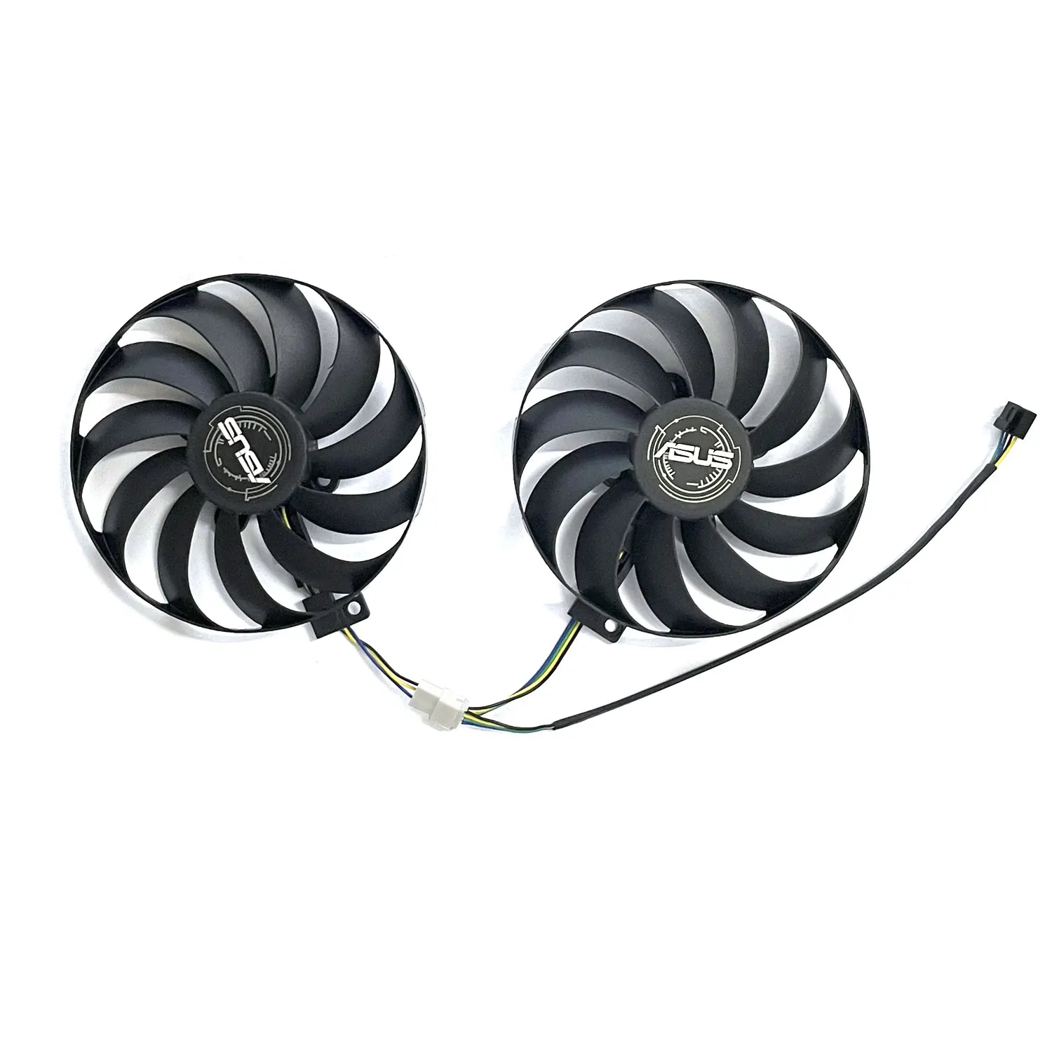 T129215SU FDC10U12S9-C 95MM 4PIN jas5700XT GPU Ventilateur de Remplacement pour Bali Radeon Rx 5600 5700 Xt touristes Evo OC ventilateur graphique