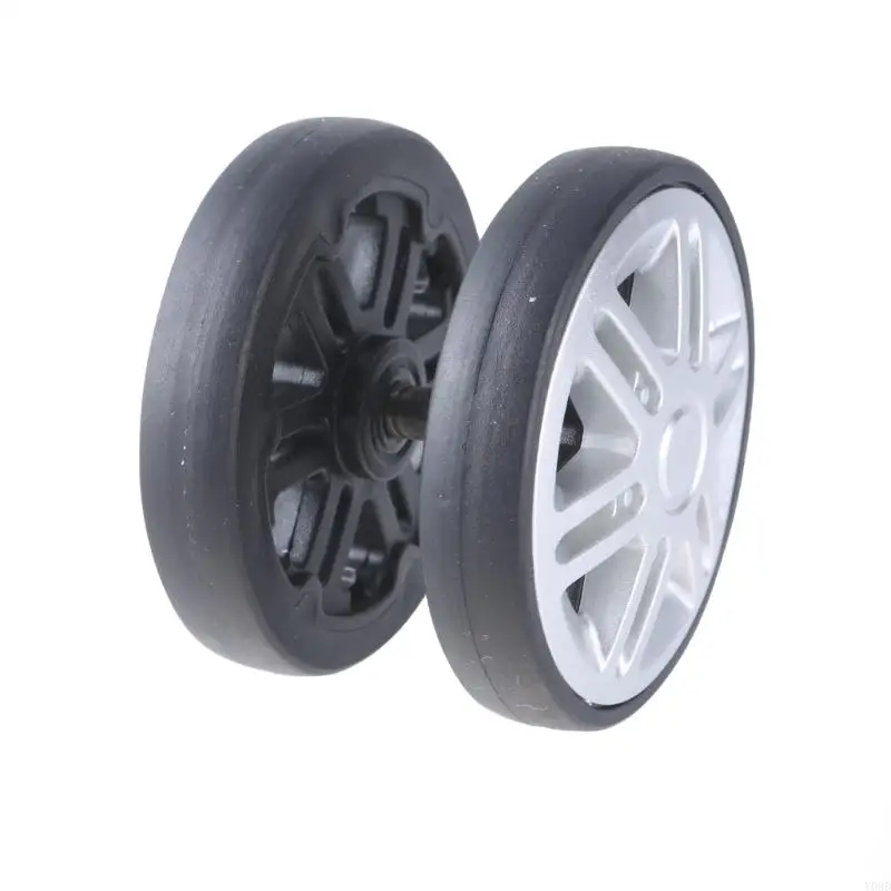 Y08D 8 Cái 60mm Bánh xe hành lý đôi Bánh xe vali Thay thế Lắp đặt dễ dàng