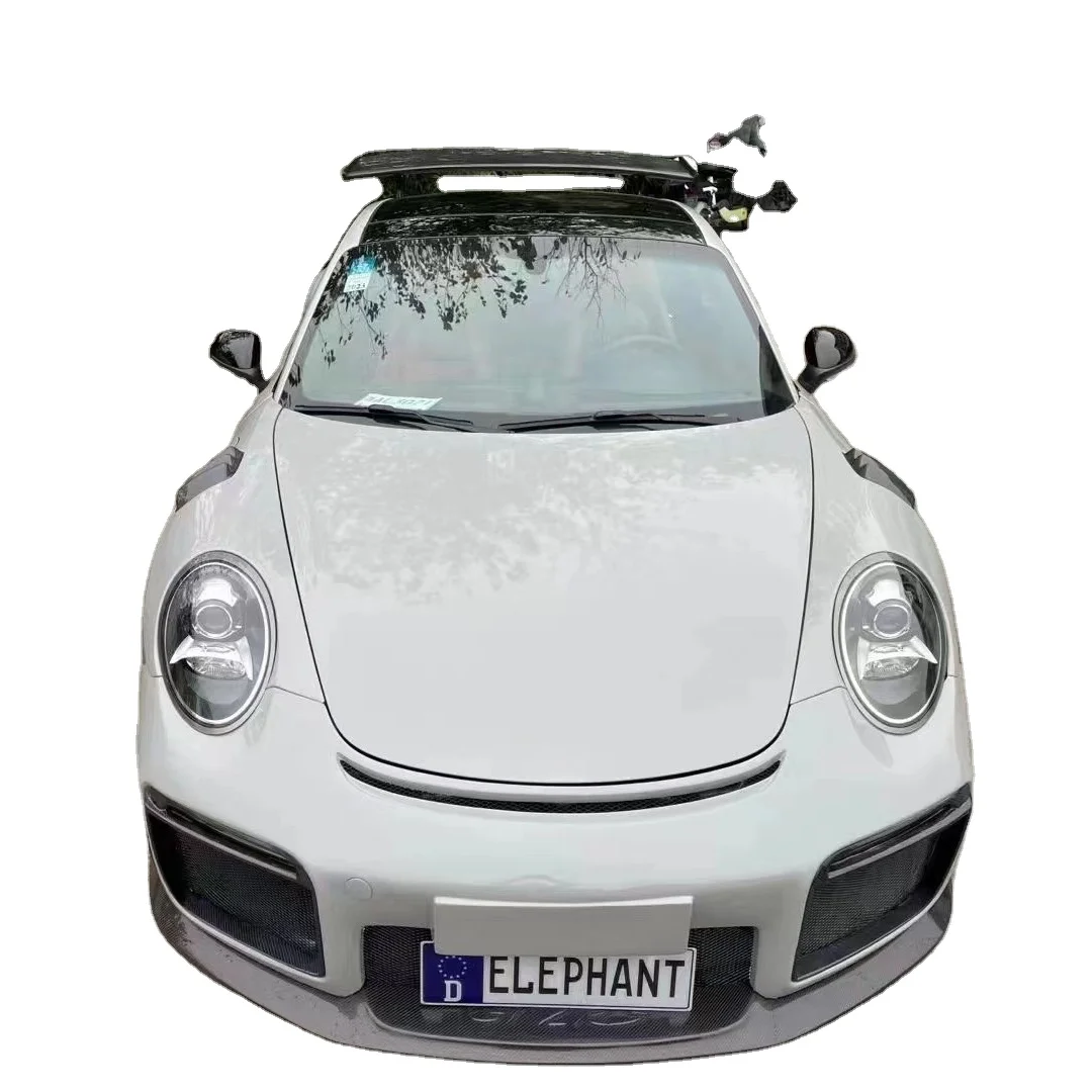 

suitable for Porsche 911 991.1 Carbon Fiber Body Kit 991.1 Upgraded GT2RS Style Front and Rear Bumper Spoilers Hood Fenders