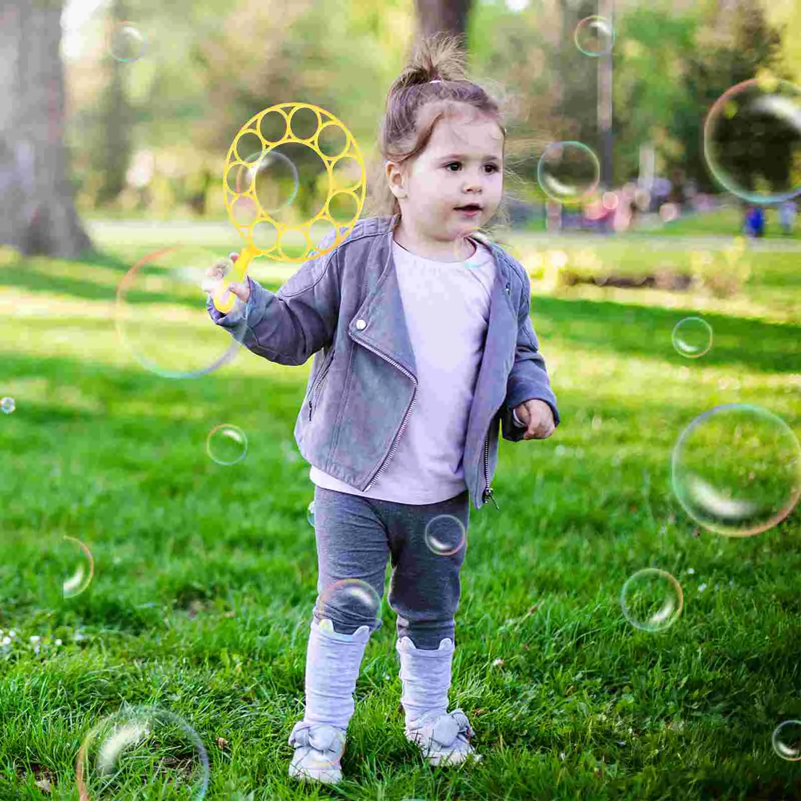 Juego de baño para bebé, juguetes exteriores para niños, herramientas de burbujas que soplan, jabón al aire libre a granel, 3 uds.