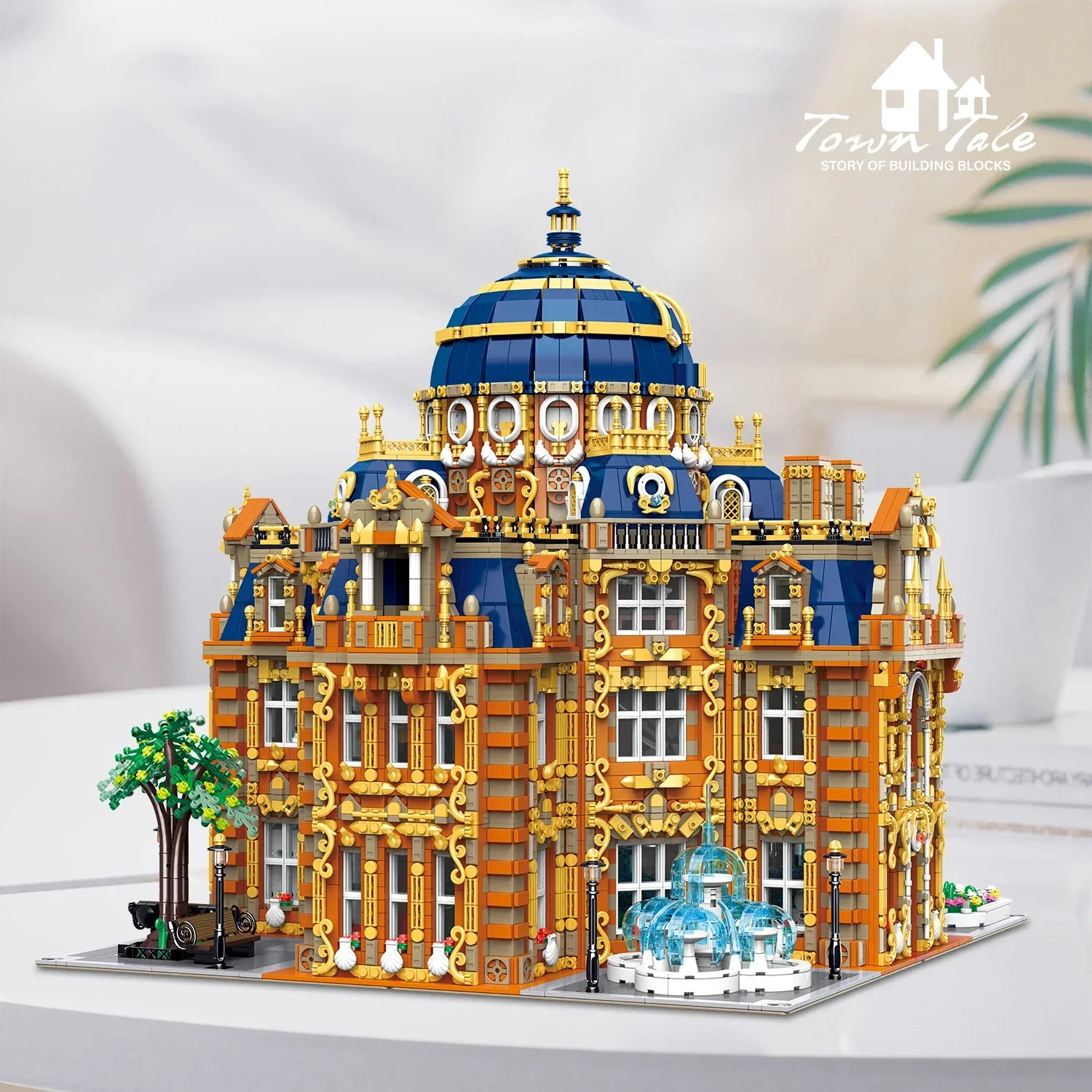14133 sztuk planetarium królewski klocki kreatywny widok na ulicę miasta Model zamku wysoki poziom trudności klocki montażowe zabawki dla dzieci