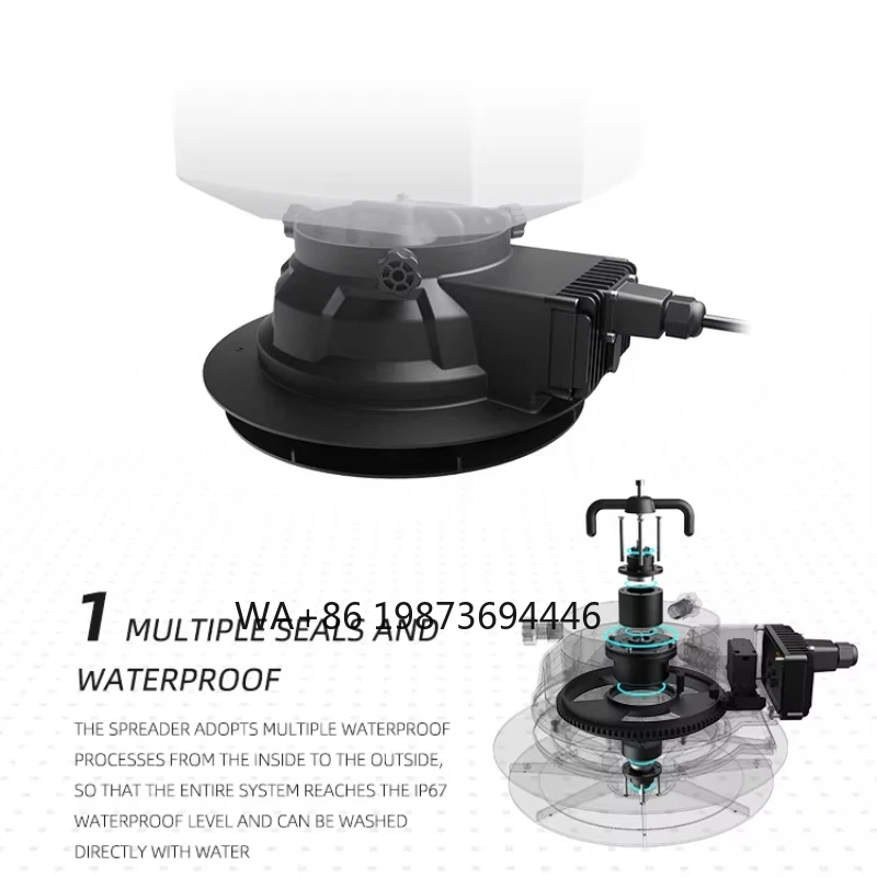 

Agriculture DIY 20LSeed Fertilizer Spreader System for UAV G616