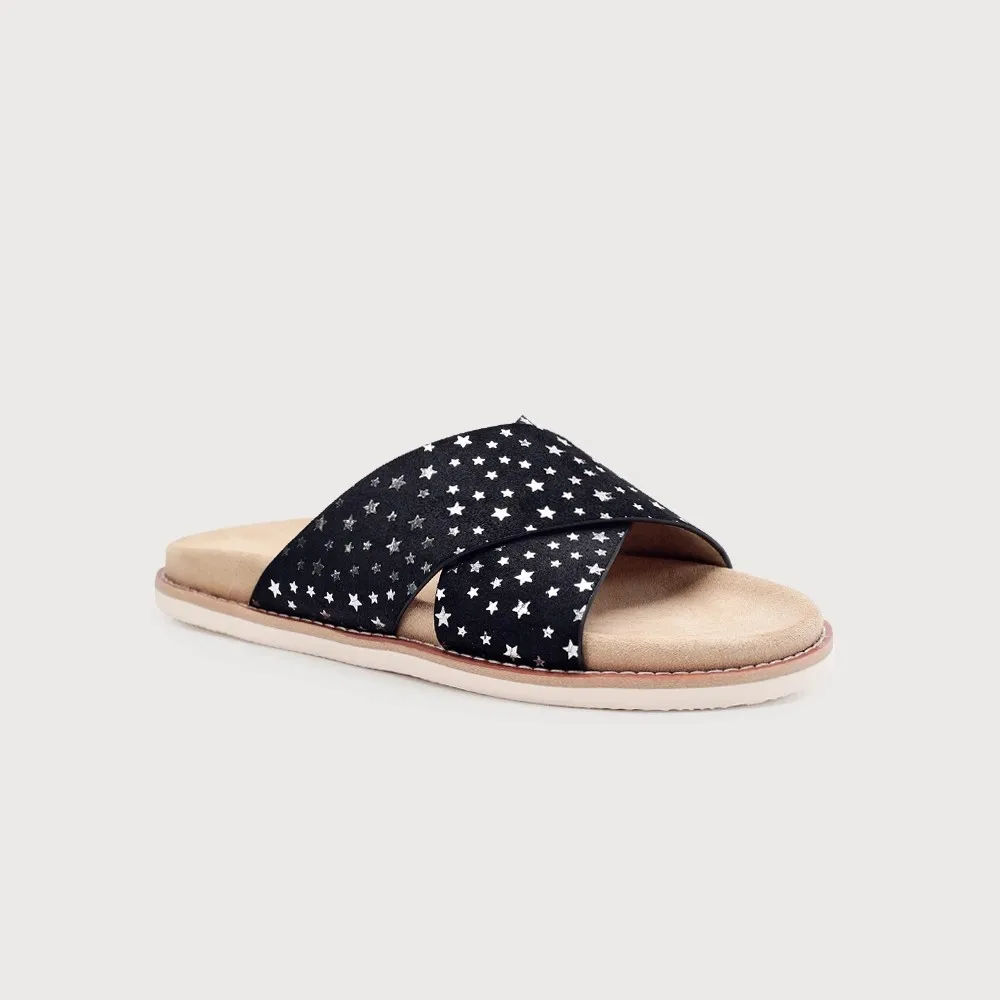 شباشب صندل رجالية جديدة للرجال لربيع وصيف جودة عالية من الجلد الطبيعي شباشب أحذية صنادل جلدية للرجال ريترو بريطاني #2