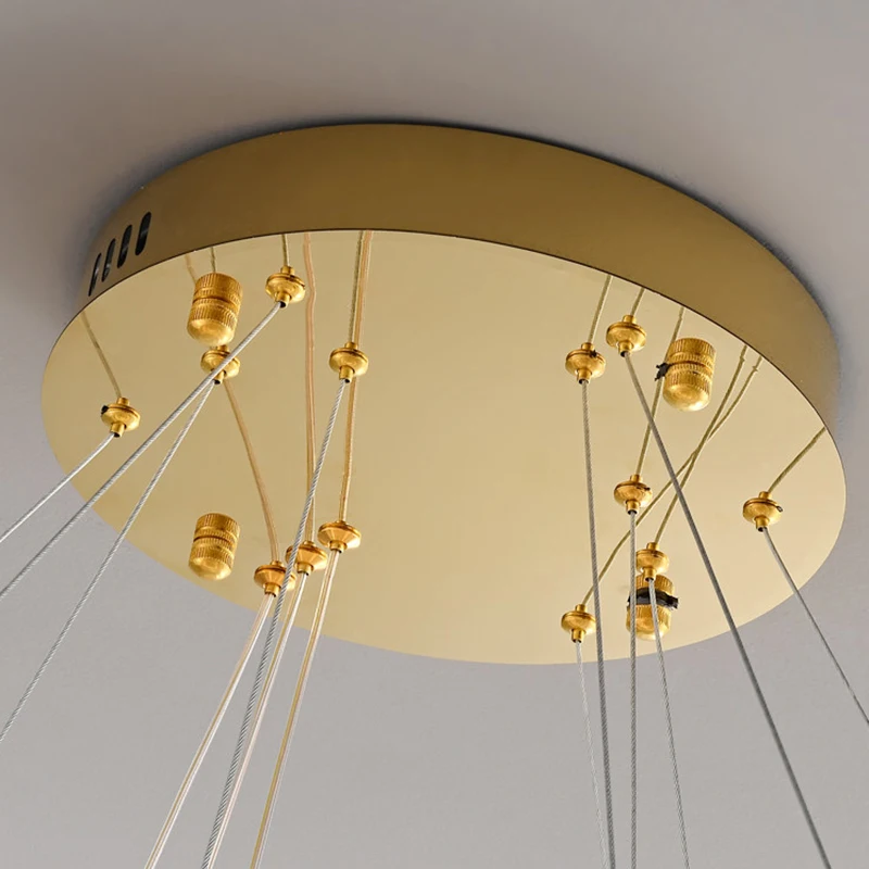 

Modern style luxurious crystal chandelier, living room chandelier, dining room, bedroom LED lights, indoor lighting