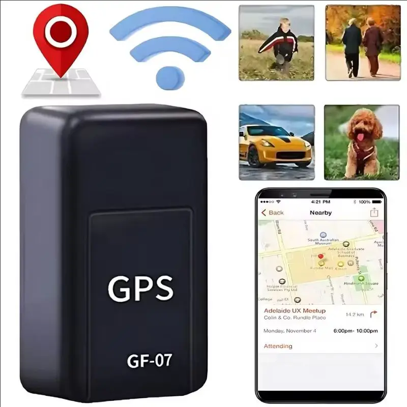 GF-07 Magnetic Mini GPS Tracker Vehicle GPS Locator Anti-Lost Device Pet Child Elder Wallet Location Car GPS Tracking Device