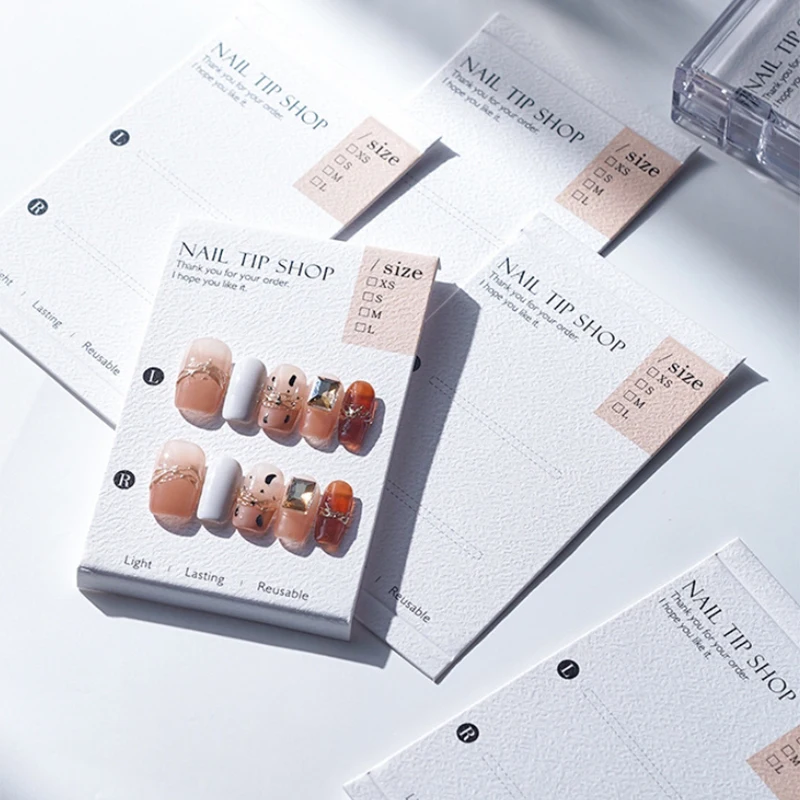 Transparent Nail Dustproof Storage Box Anti Oxidation Packing Boxes Nail Container Box Portable Plastic Manicure Display Holder