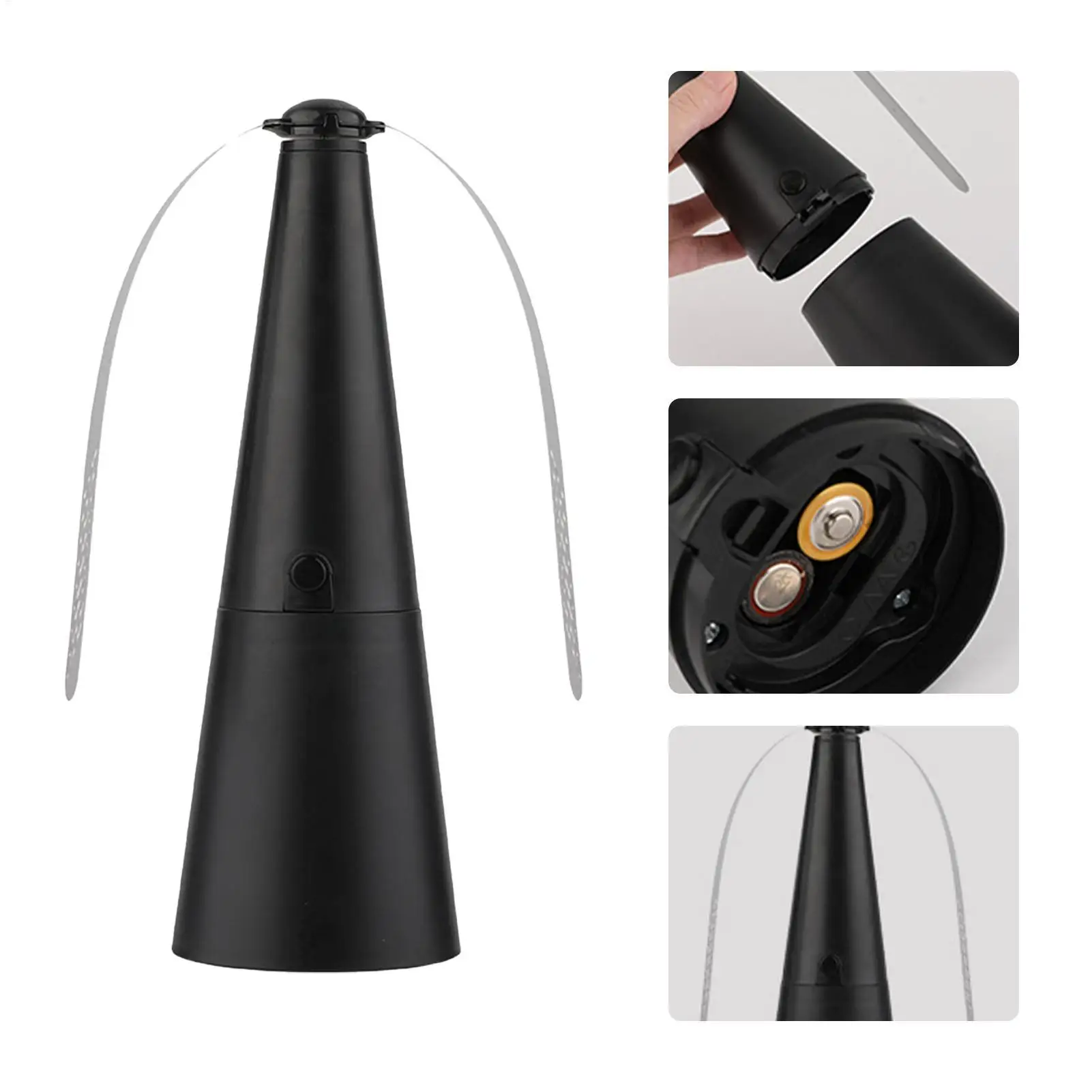 small USB Powered Table Fans Fly Fan For Outdoor Table Fly Swatter Fan Food Rotating Fan For Fly Repel Keep Flys Away Fly Fan
