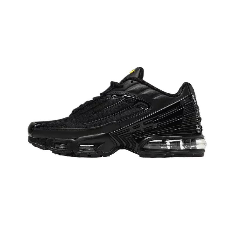 Scarpe da corsa da uomo Nike Air Max Plus 3 - Antiscivolo, resistenti, comode, sportive ammortizzanti, ventilate, Nero Verde