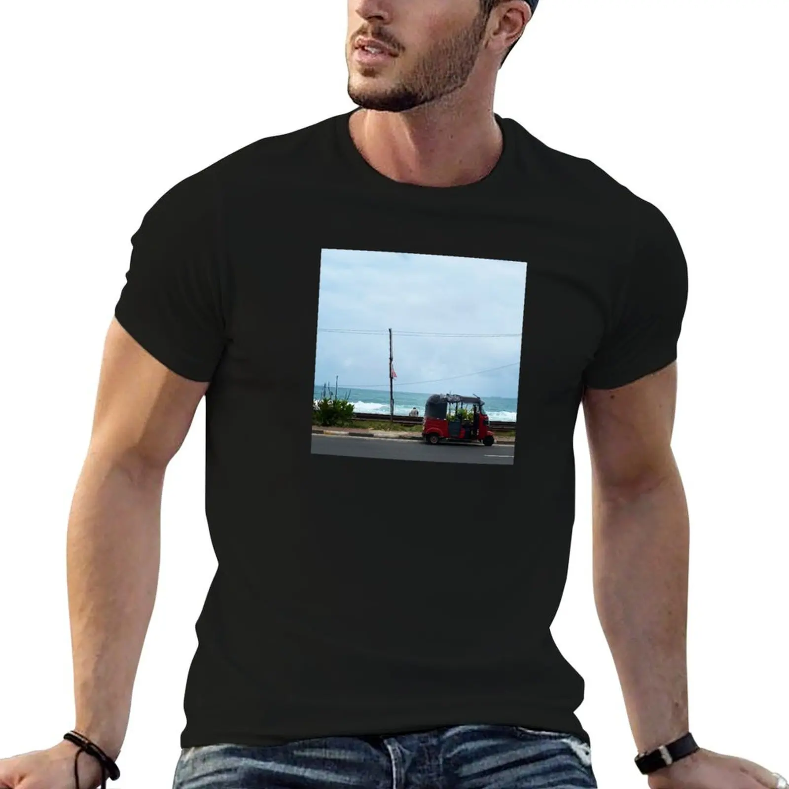 

Colombo Tuk Tuk T-Shirt t shirts for man cotton t shirts with prints T-Shirt