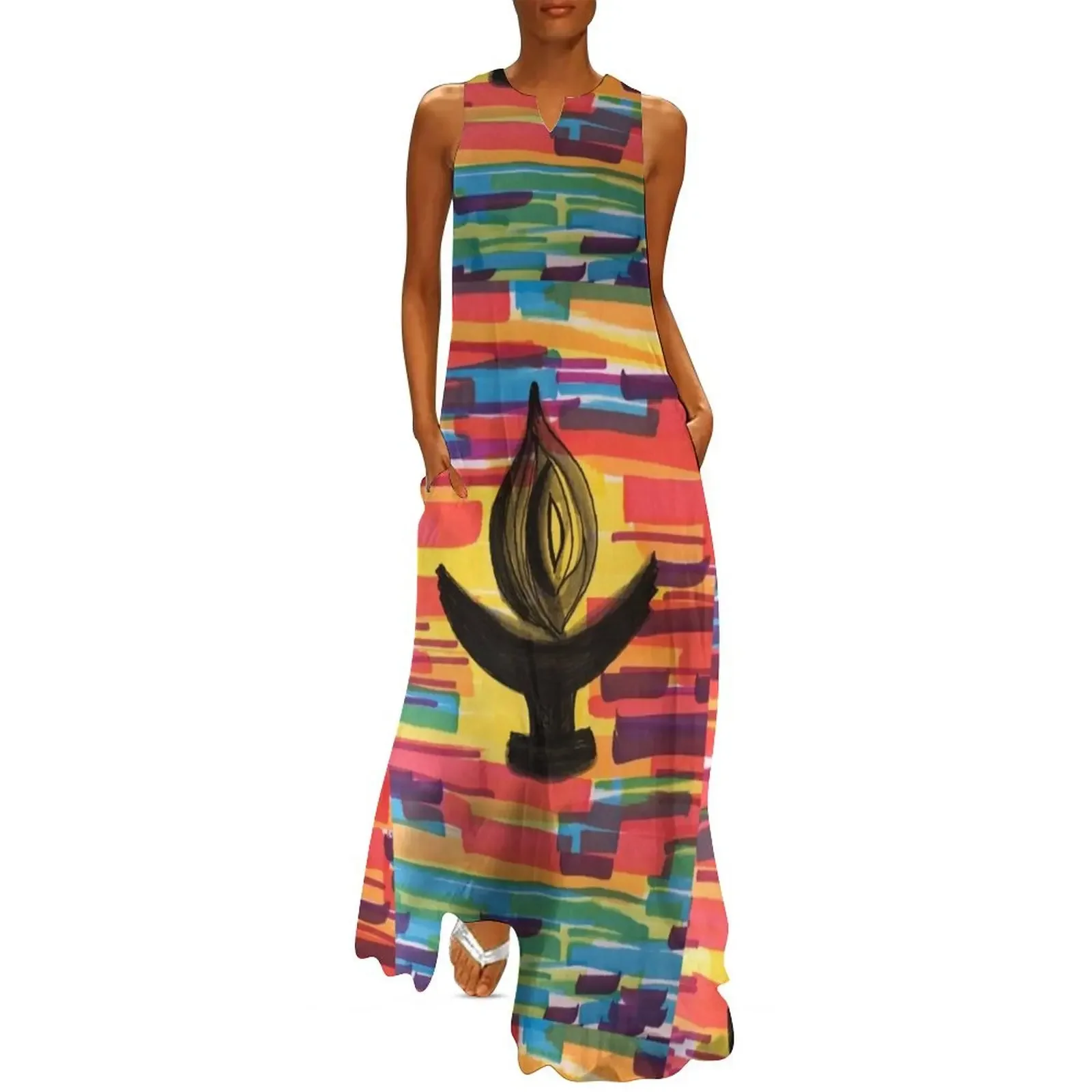 

Bold Stroke Rainbow Chalice Long Dress Prom gown summer dresses dresses for prom summer dress womens 2025 Dress