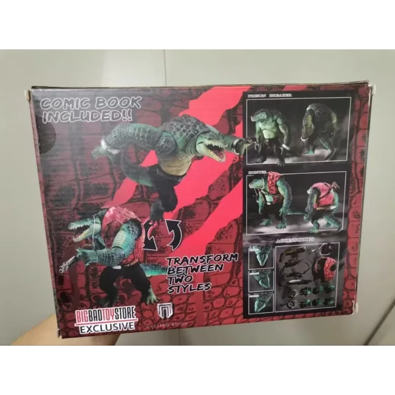 Maestro Union Genuine Fury Planet Series Wilderness Hunter Crock Crocodile Different Colored Version Movable Model Collectibles