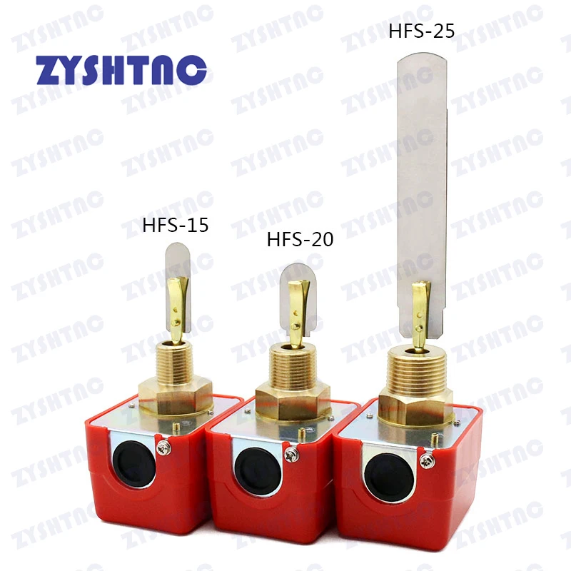 G1 HFS-25 Automatic Stainless Steel Paddle Water Flow Switch Liquid Controller Valve Sensor 1 Inch 1/2 3/4 12V to AC220V