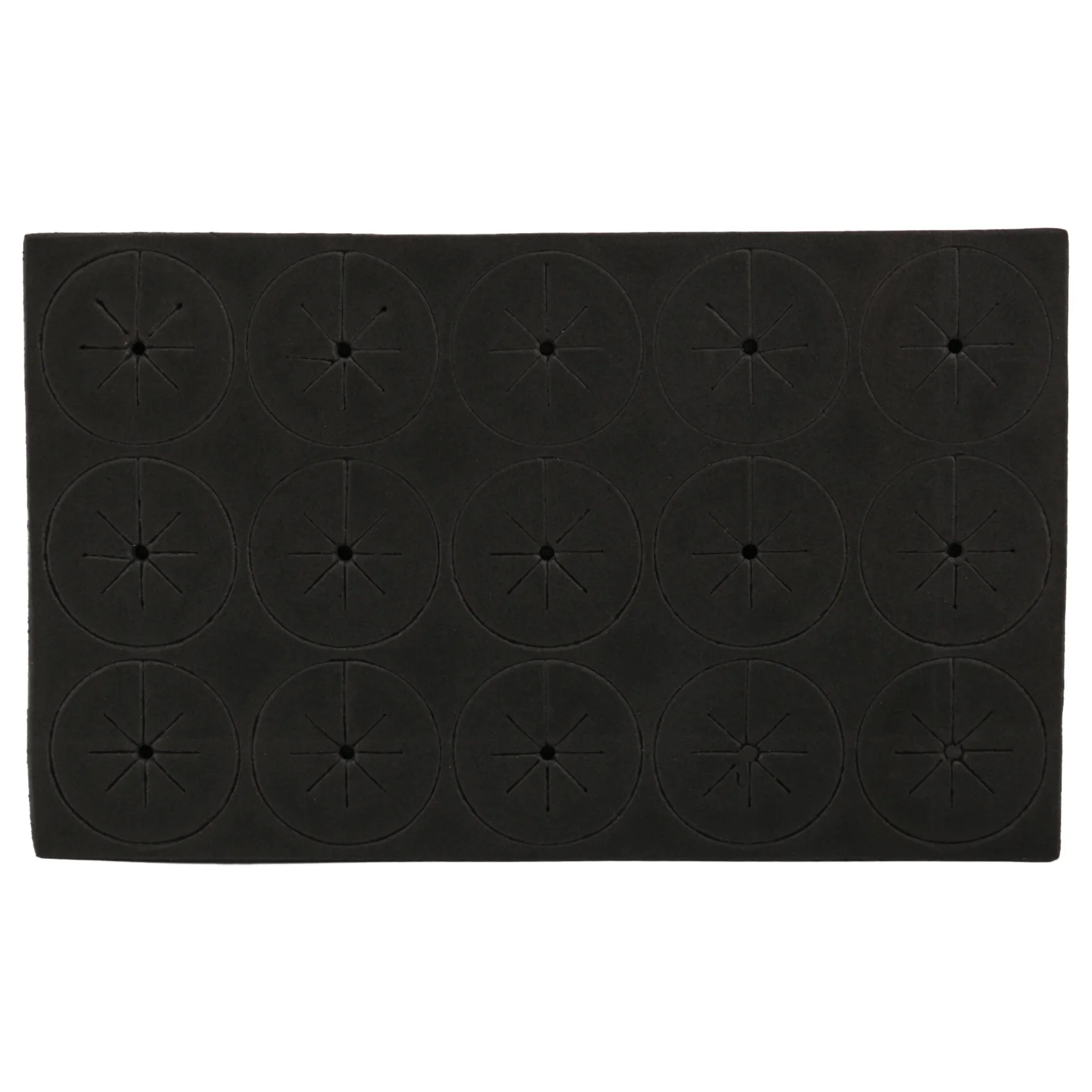 60Pcs Garden Clone Collars Neoprene Inserts Sponge Block for 2 inch Net Pots Hydroponics Systems and Cloning Machines