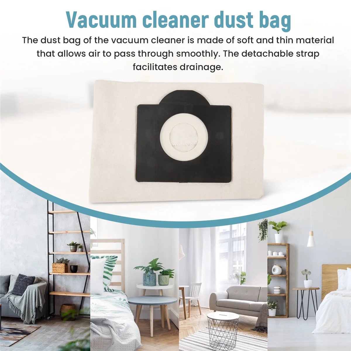 New Washable Filter Bags for Karcher WD3 Premiu Vacuum Cleaner Bag Proscenic Vacuum Part