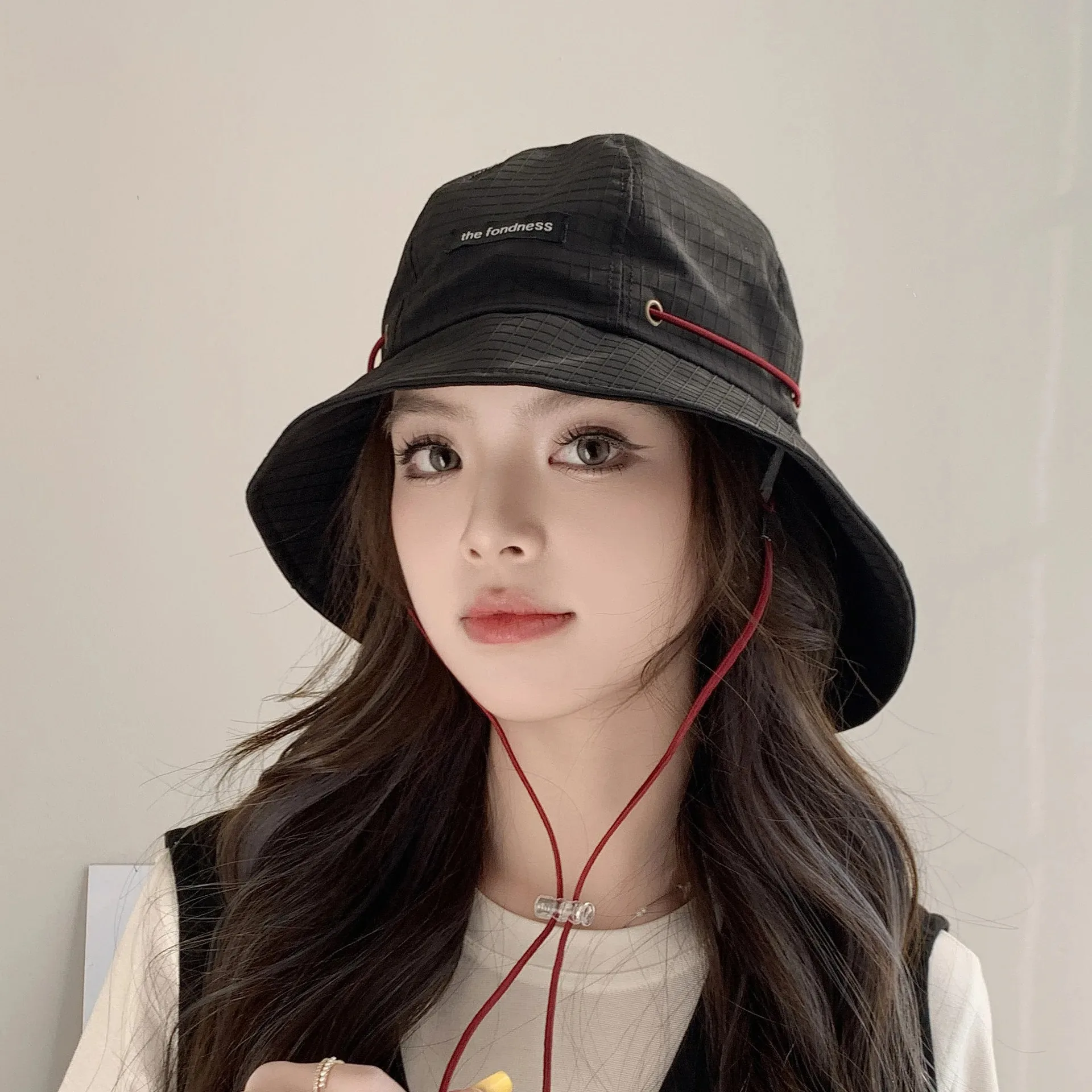 Solid Color Foldable Fisherman Hat, Wide Brim Neck Cover Quick-Drying Sun Protection for Summer Outdoor Travel Hiking Daily Wear