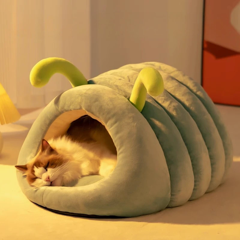 

Caterpillar Sleeping Bag Cat Litter Accessories Cat Bed Bed Cats House For Cats Accessories For Cats Dog Bed Pet Products Garden