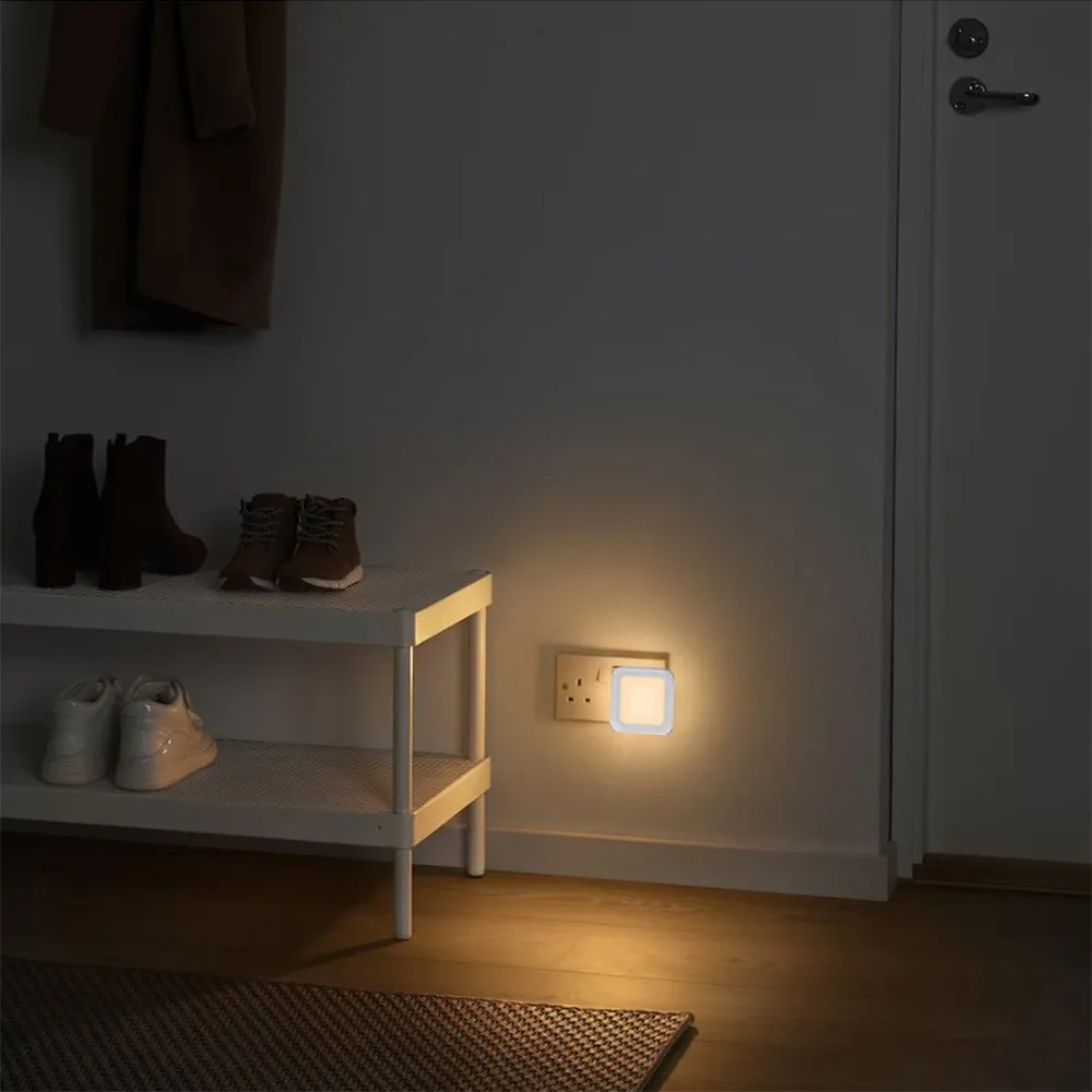 Motion Sensor Night Light LED Wireless Night Lamp US EU UK AU Plug Energy Efficient Dimmable Sensor Stairway Lamp for Bedroom