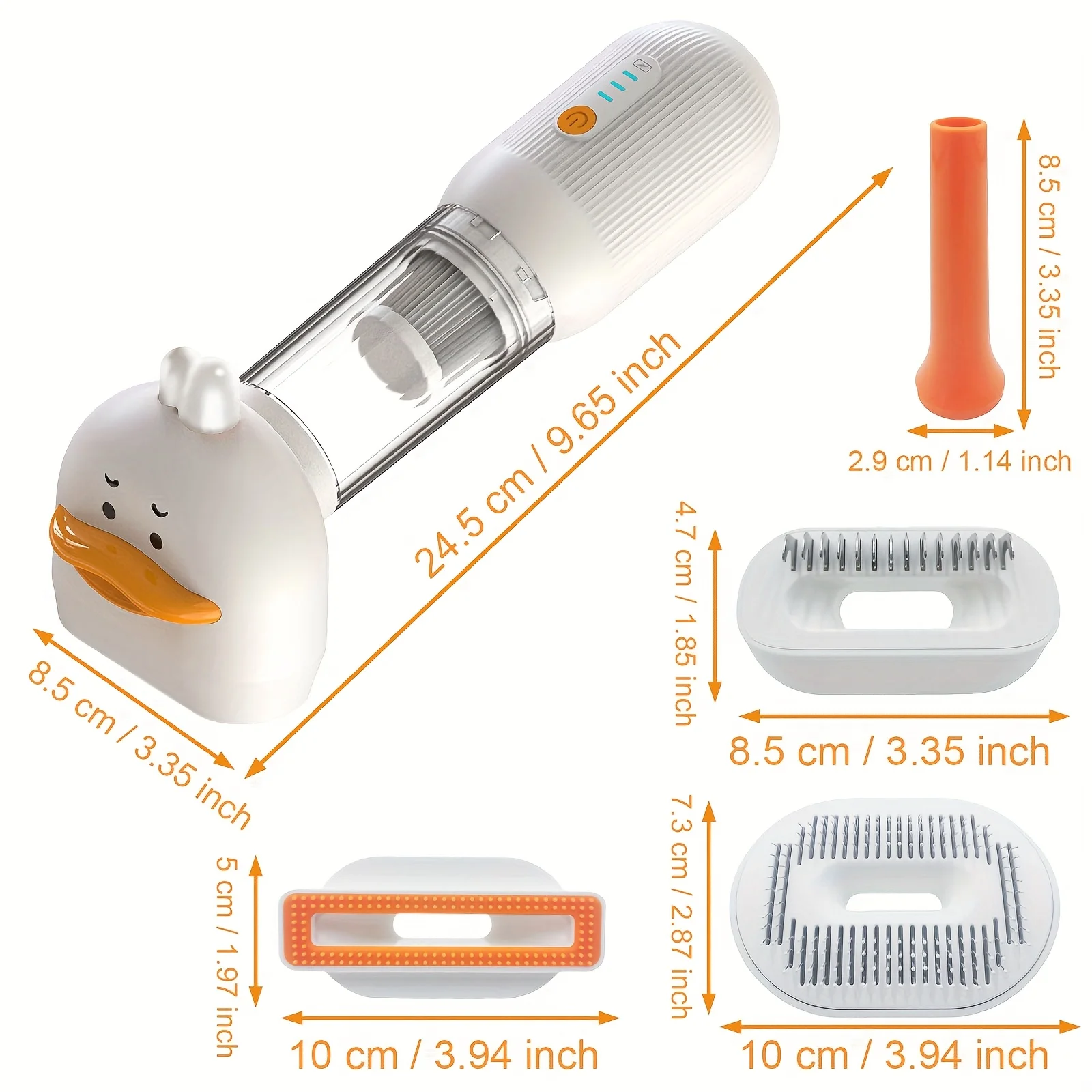 

STLFPet Grooming and Cleaning Kit Including a Pet Hair Vacuum Cleaner Shedding Brush and Blower an All-in-one Cleaning Tool