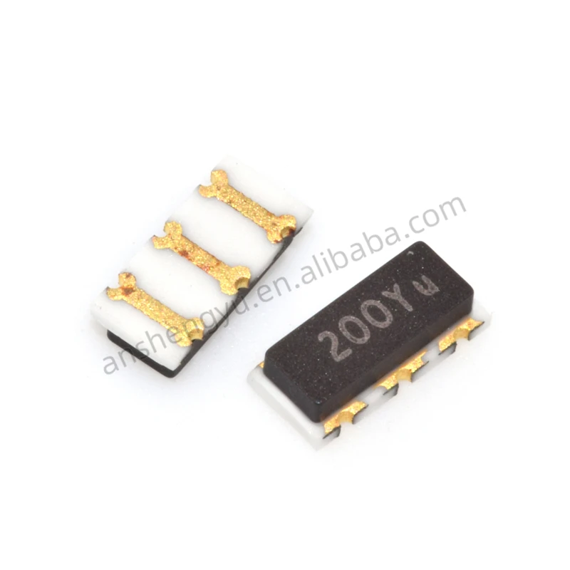 10PCS PBRC20.00MR50X000 SMD 20MHz Ceramic Resonator 10pF 0.1%