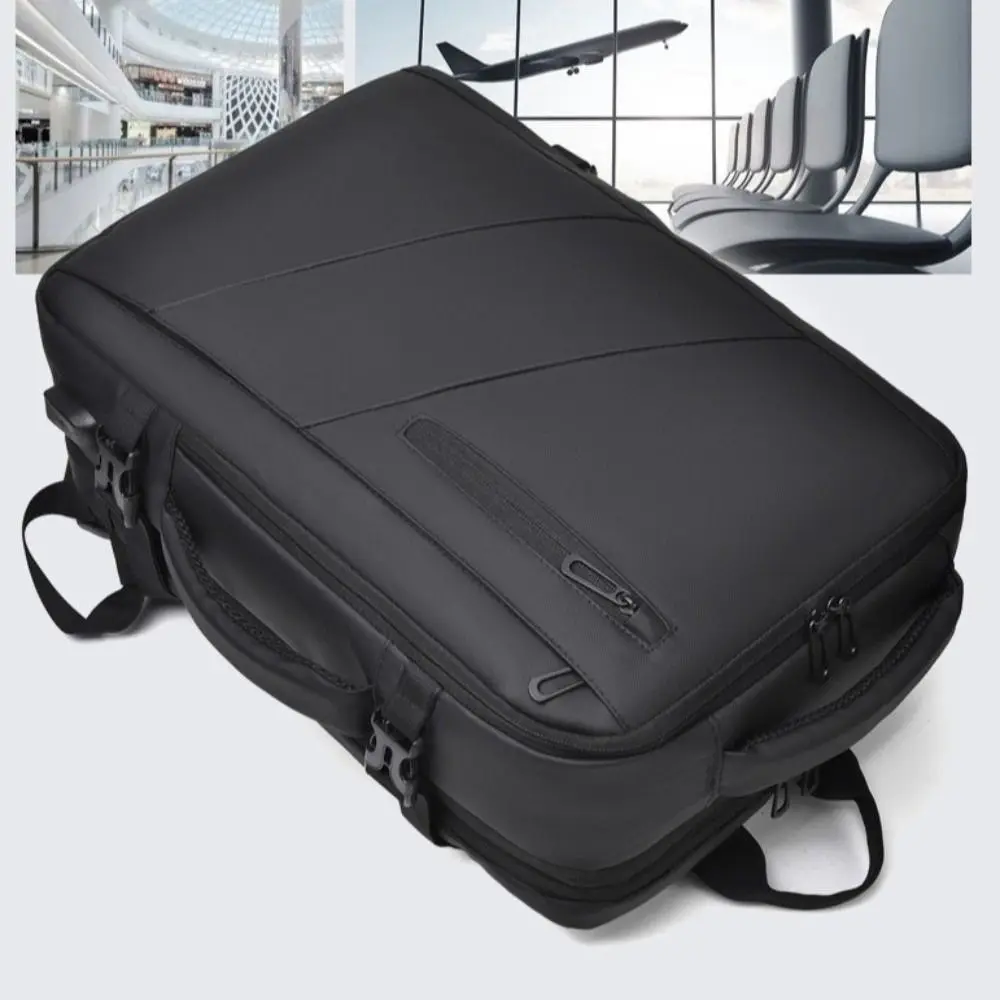 

Large Capacity Business Laptop Backpack Expandable with USB Port Men Travel Backpacks Multi Pocket Waterproof Computer Bag