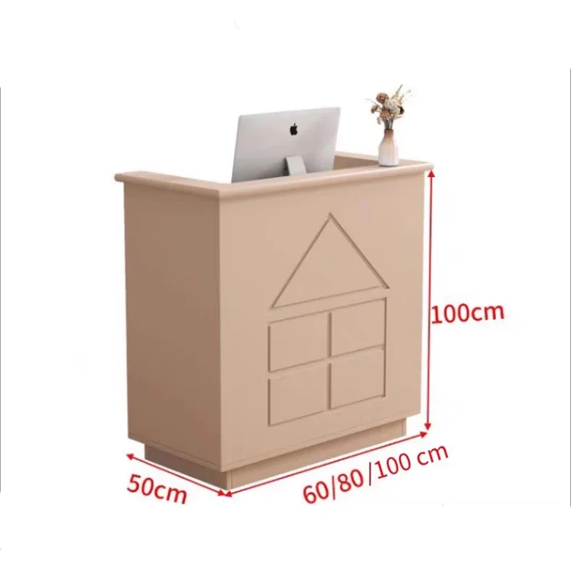 Home Clinic Reception Desk Beauty Salon Small Office Reception Desk Simple Luxury Escritorio De Recepcion Office Furniture