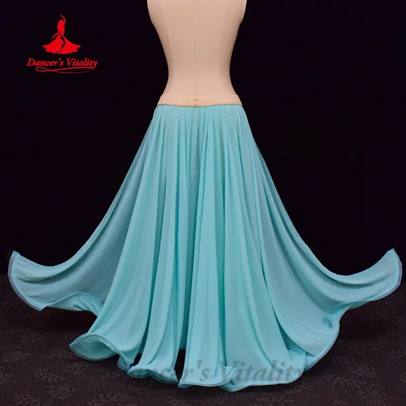 Belly Dance Performance Costumes Women\'s Customized Elegant and Comfortable Chiffon Long Skirt Oriental Belly Dancing Clothing