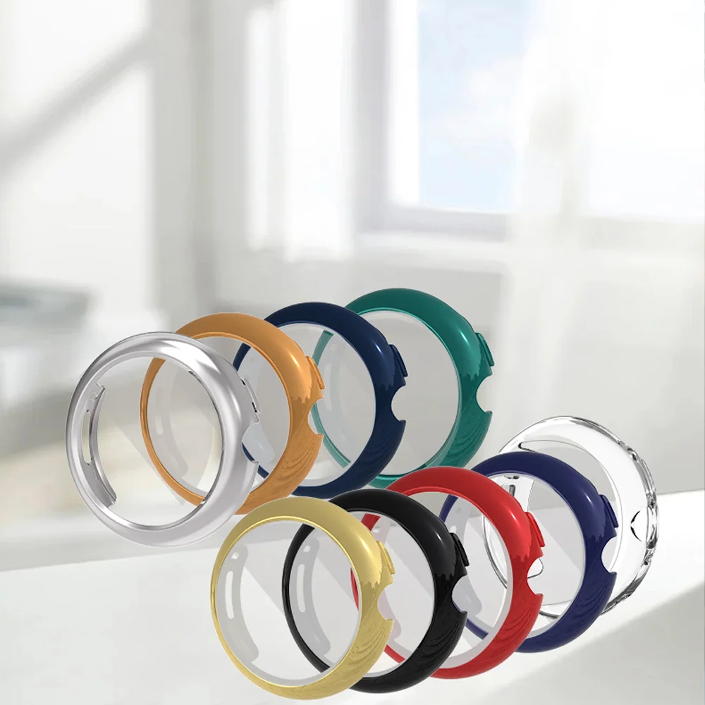 Screen Protector for Google Pixel Watch Case smart watch Accessories Soft TPU Full Cover bumper Shell for Google Pixel Watch