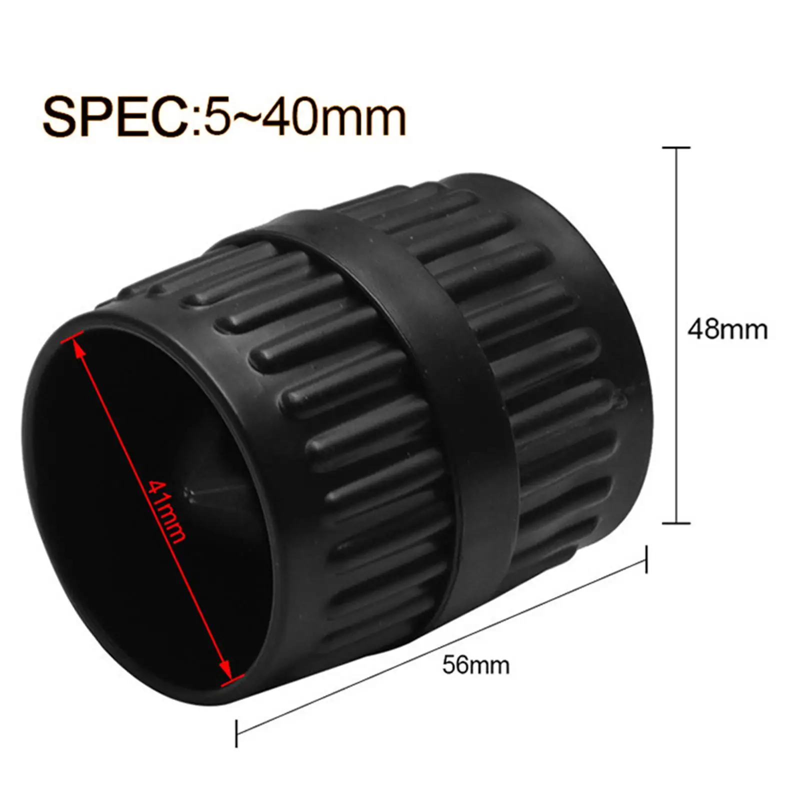 Tube Deburring Reamer Inner Outer Chamfer Tool Hardened Alloy Blade for Vehicle Copper Pipe Maintenance