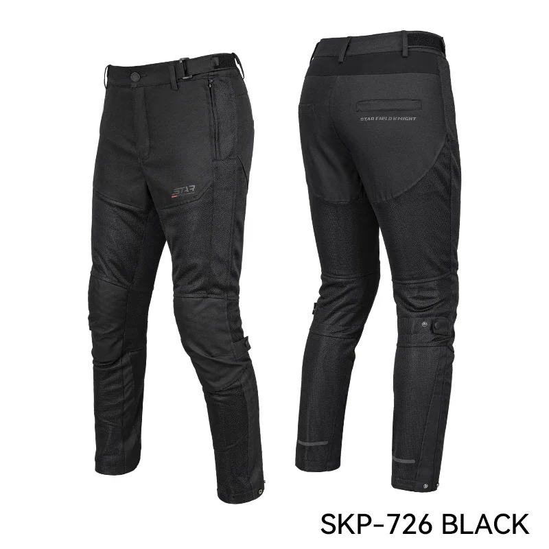 

Summer Breathable Motorcycle Pants Drop-resistant High Elasticity Motorbiker Pant CE Protection Racing Safety Pants 2023 New