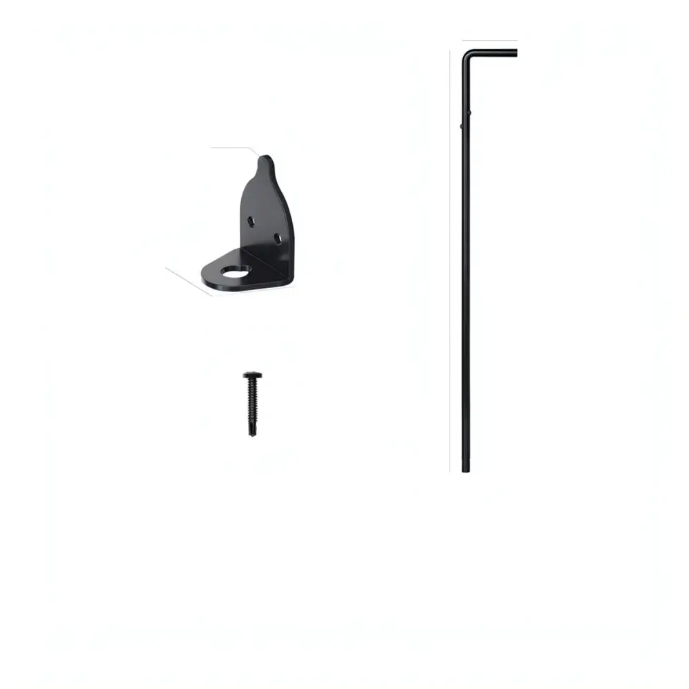 Rugged Carbon Steel Gate Latch Matte Finish Fence Lock Security Hardware For Wood Metal Exterior Door Access Tool