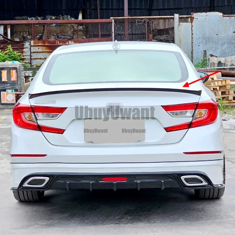 For Honda 10th Accord 2018 2019 2020 2021 modified ABS Rear Trunk Spoiler Wing Lip