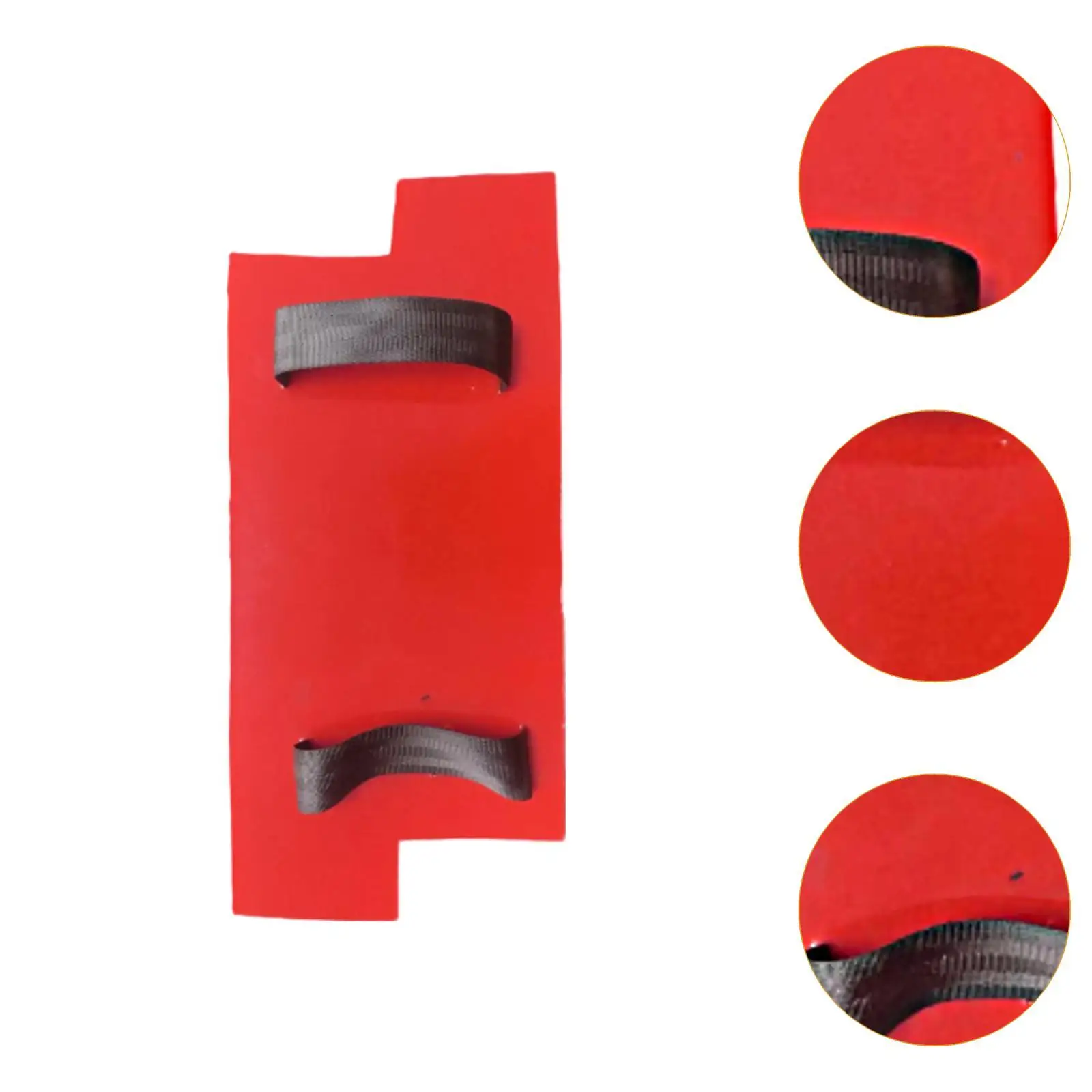Concrete Mould Texture Stamp Mat Red PU Skin for Wall Floor Decoration and DIY Concrete Art Projects