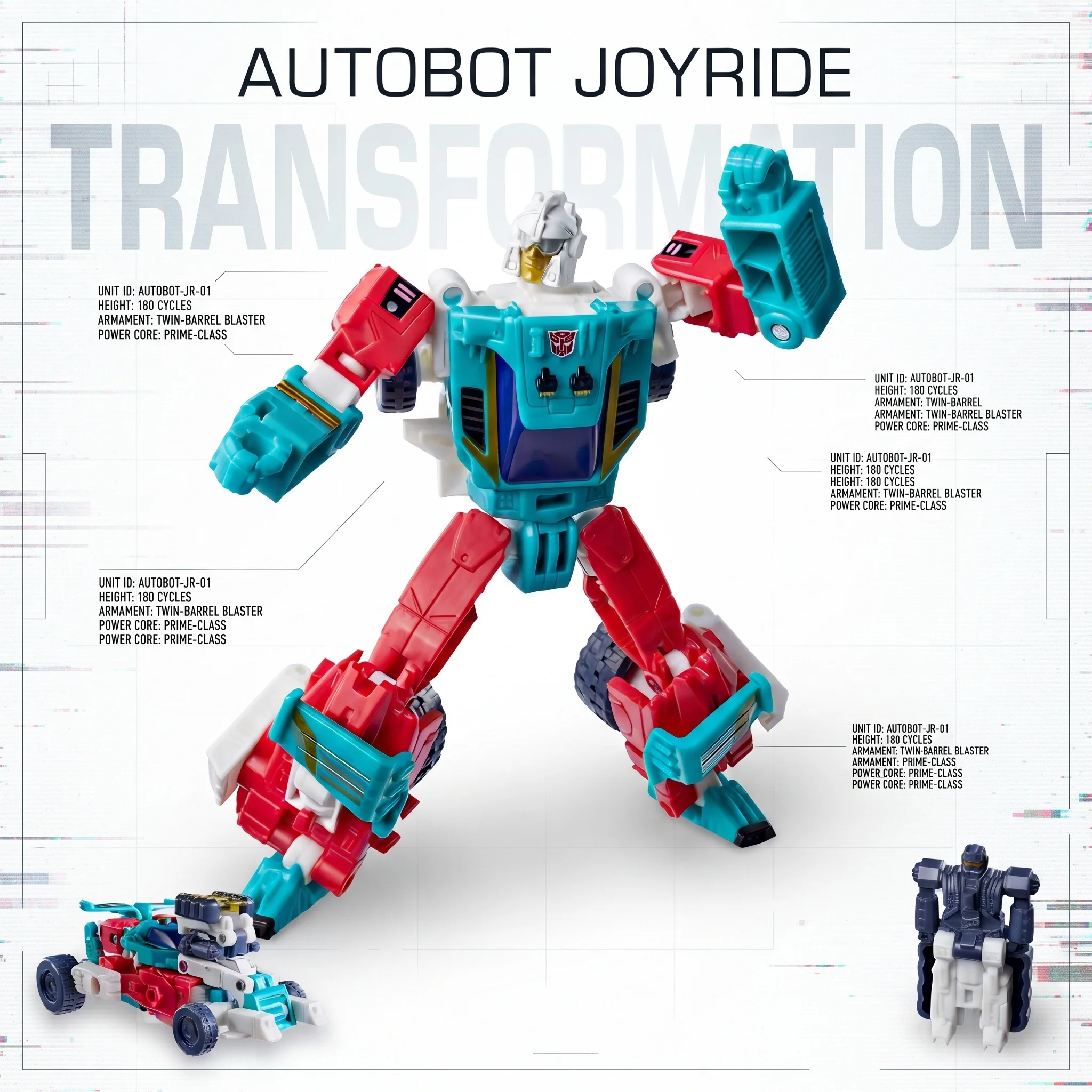 【In Stock】Transformation Toys Age of The Primes Autobot Joyride Deluxe Class Hasbro Action Figures Toy Gifts Collect Hobbies