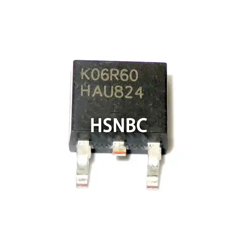 

10Pcs/Lot K06R60 IKD06N60R OR K06R60A IKD06N60RA OR K06R60F IKD06N60RF TO-252 600V 6A IGBT Power Transistor 100% New Original