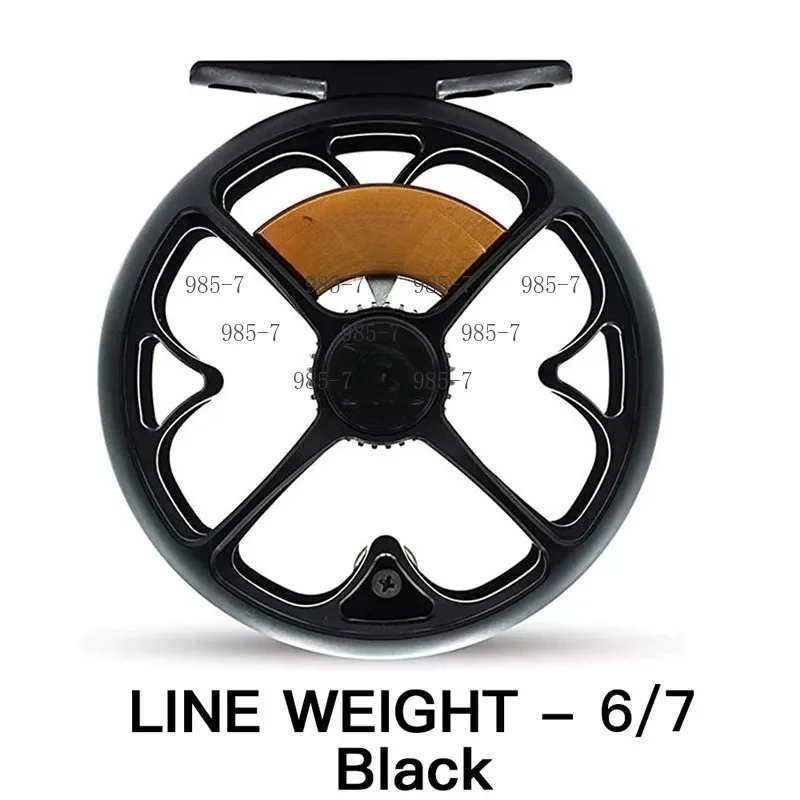 Stream Fly Fishing Reel, All Metal Fly Wheel for Freshwater Angling