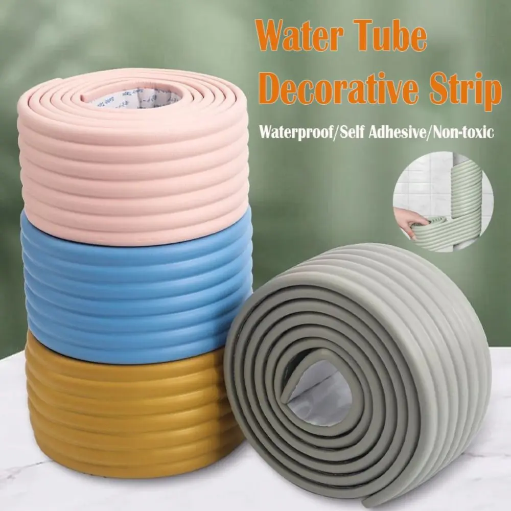 Anti-collision Water Pipe Wrap Tape Self Adhesive Soft Tube Decorative Strip Sound Insulation Household Water Pipe Cover Balcony