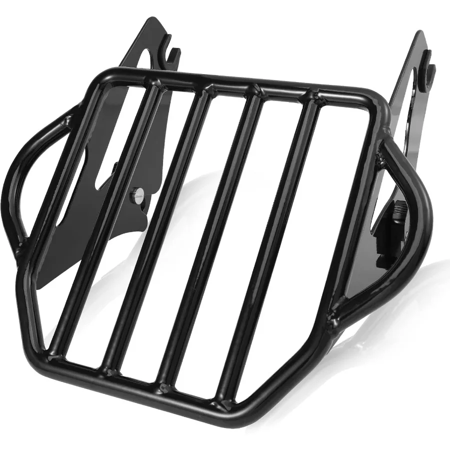 

Черный съемный двухместный багажник для мотоцикла, задняя монтажная стойка для Harley Touring Street Glide Road King Road Glide Electra