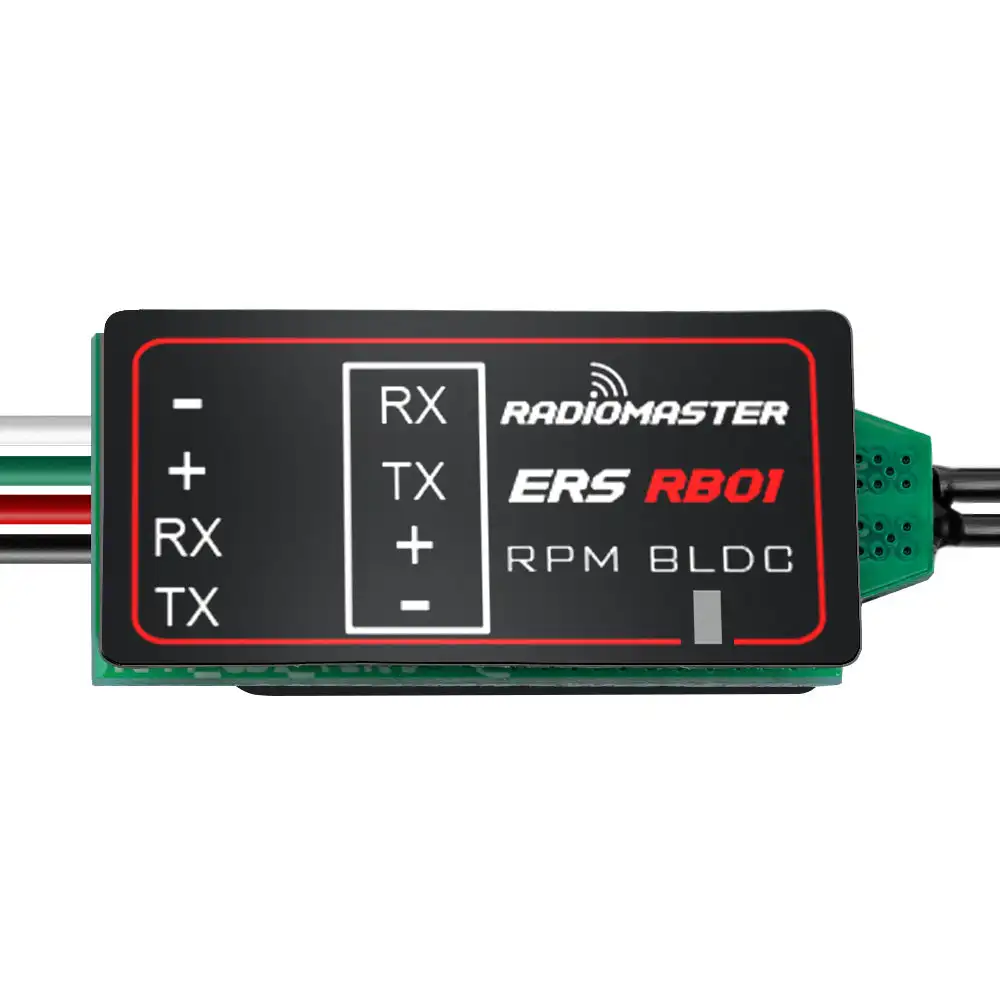 RadioMaster ERS-RB01 Brushless Tachometer, Detect BLDC RPM via Any Two ESC Phase Wires