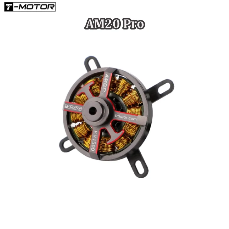 T-Motor Hobby AM20 Pro 1500KV/1900KV 1-2S محرك بدون فرشاة لطائرة RC ثابتة الجناح بدون طيار