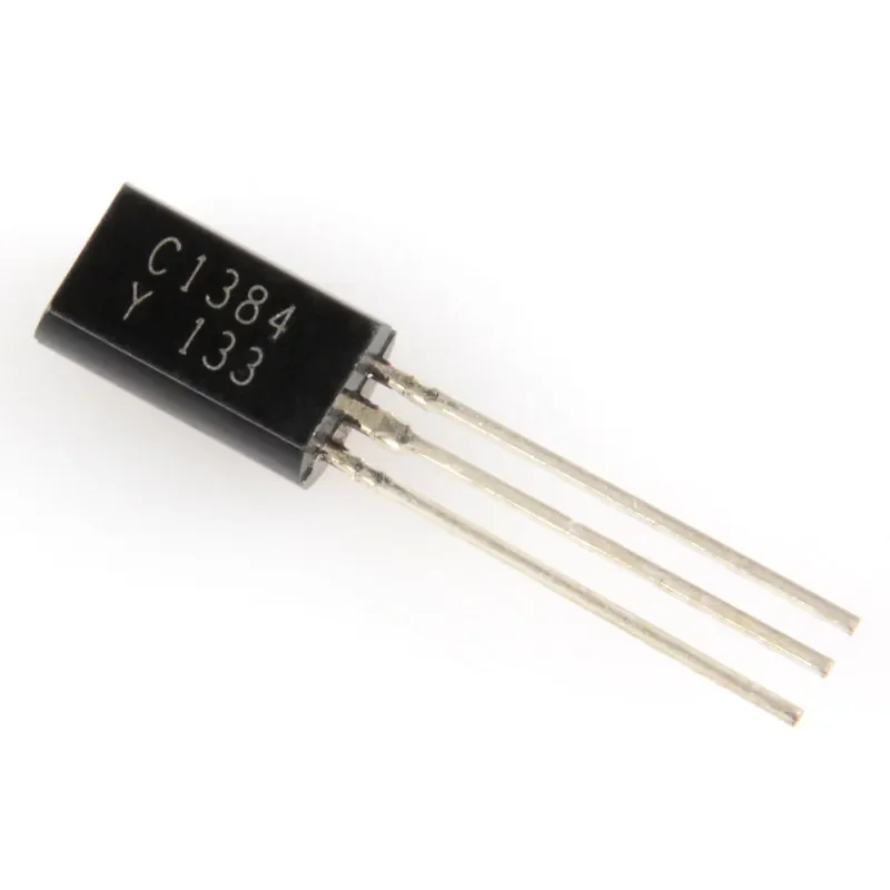 10PCS  2SC1384 C1384 Packaged TO-92L PNP Transistor 1A/60V In-Line Triode