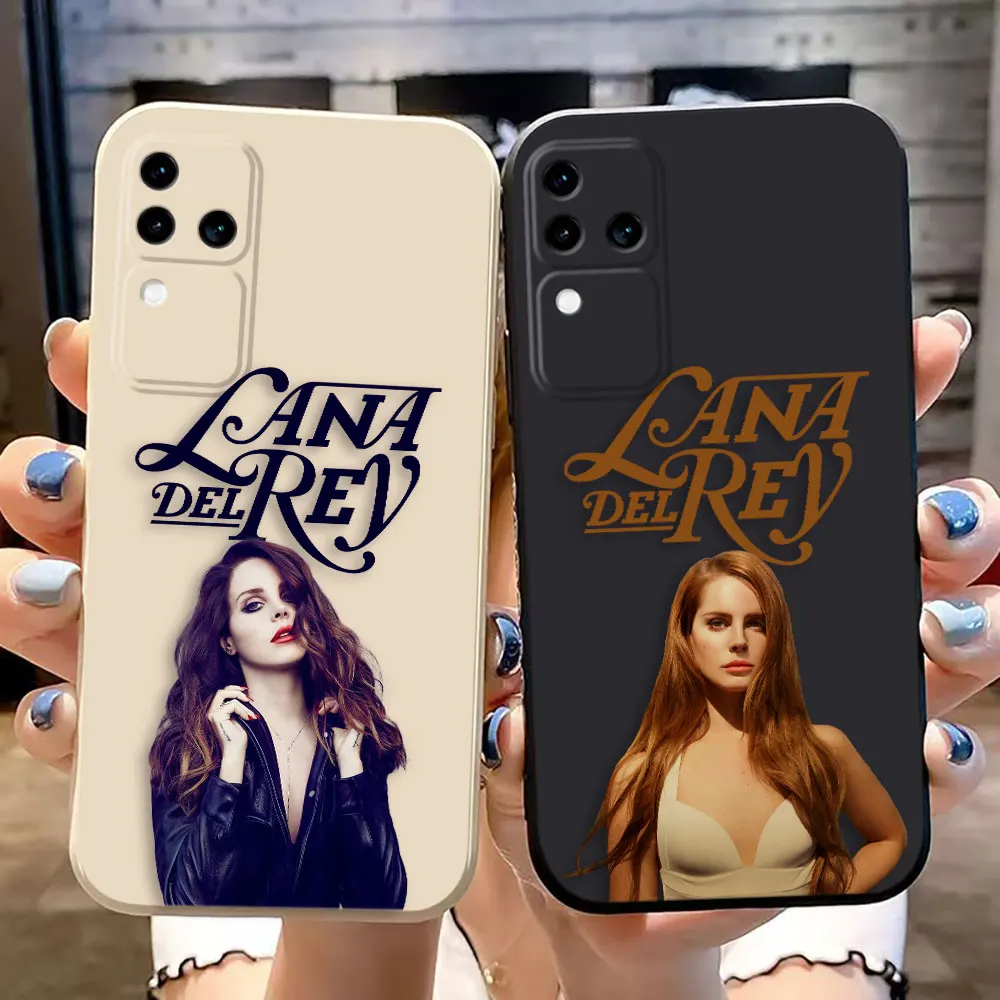 Hot Singer Lana Del Rey Cover Phone Case For VIVO S1 S16 V15 V17 V20 V20ES V21 V23E V25 V27 V27E V29 V29E V30 V30E PRO PV23 5G