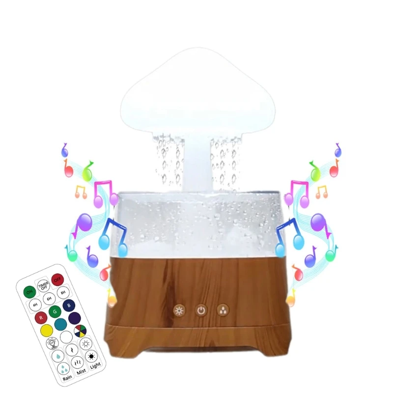 Umidificador ar fofo difusores óleo essencial umidificador névoa doméstica para quarto